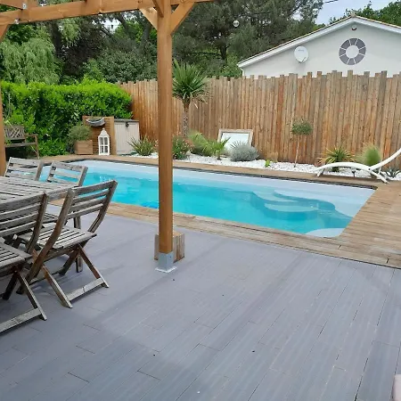 Jolie Maison Avec Piscine En Centre Village Feriehus